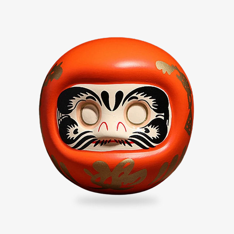 Daruma Orange Tirelire 11 x 11 cm