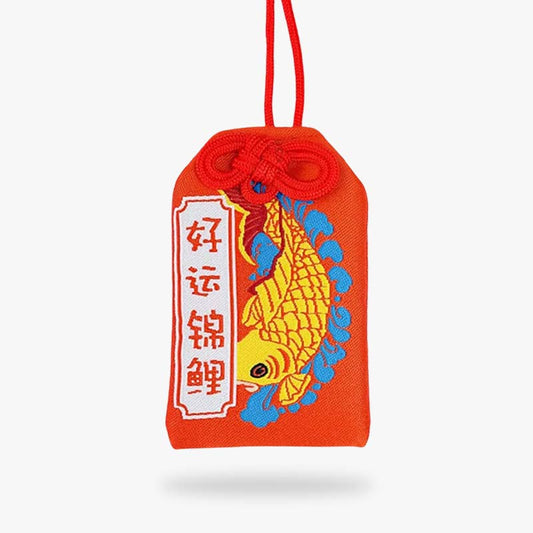 Omamori Amulette Japonaise Carpe Koï