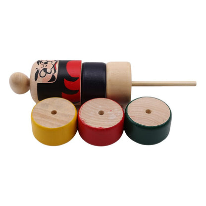 Daruma Otoshi, Jeu Japonais en Bois