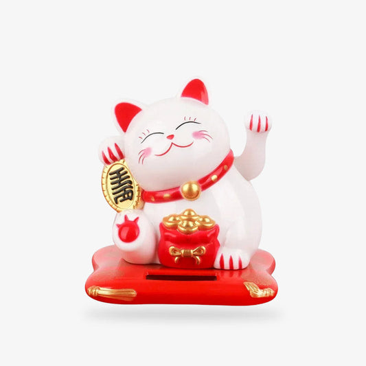 Maneki Neko Solaire à Bras Gauche Amovible