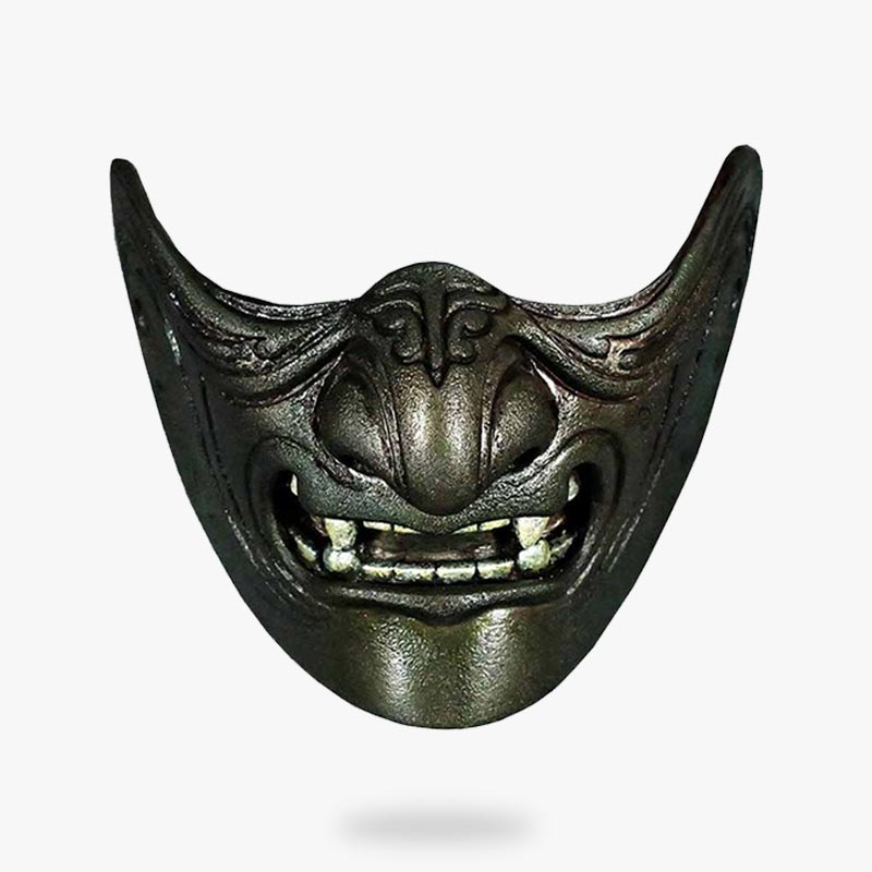 Masque Japonais Démon Samouraï à Lanières