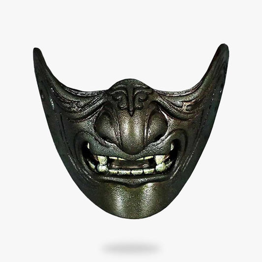 Masque Japonais Démon Samouraï à Lanières