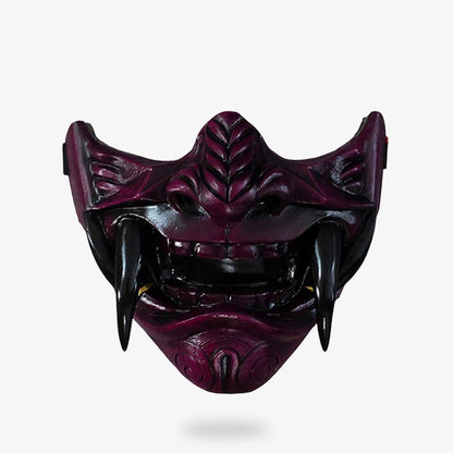 Masque Japonais Traditionnel Oni en PU Rigide