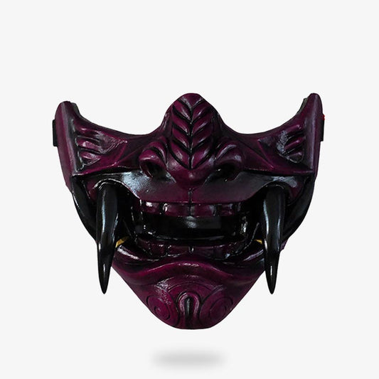 Masque Japonais Traditionnel Oni en PU Rigide