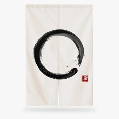 Noren Enso Cercle Zen 85 x 150 cm