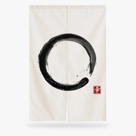 Noren Enso Cercle Zen 85 x 150 cm
