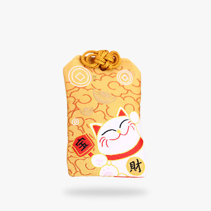 Omamori Porte-Bonheur Motif Maneki Neko