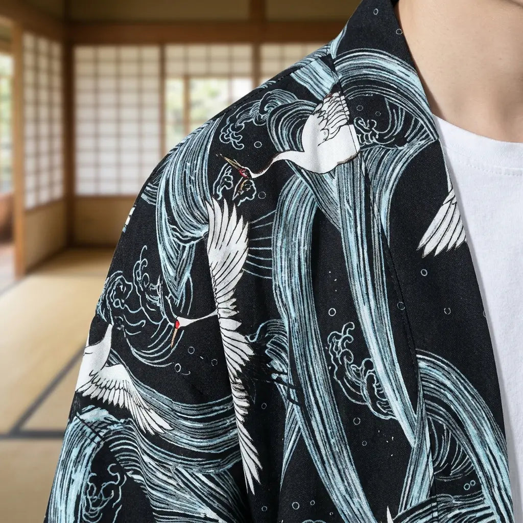 Haori Tsuru et Vagues Nami