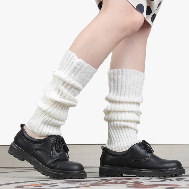 Chaussettes Hautes Lolita en Coton