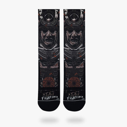 Chaussettes Samouraï en Armure et Mempo