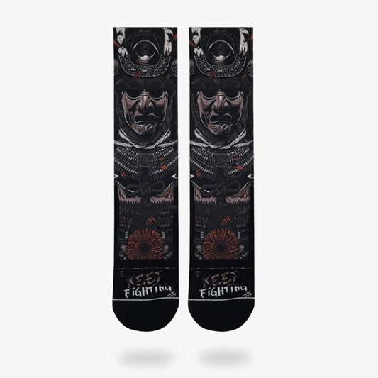 Chaussettes Samouraï en Armure et Mempo