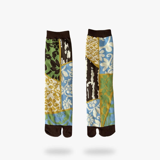 Chaussettes Tabi Harajuku Motifs Wagara