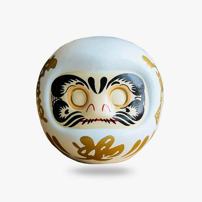 Daruma Blanc Tirelire 11 x 11 cm