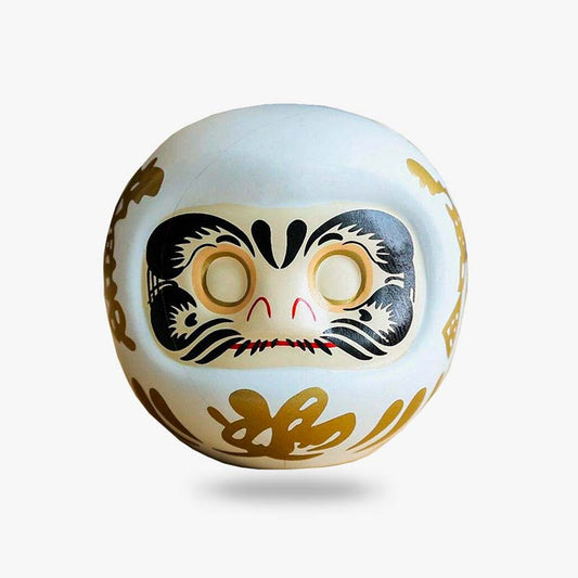 Daruma Blanc Tirelire 11 x 11 cm