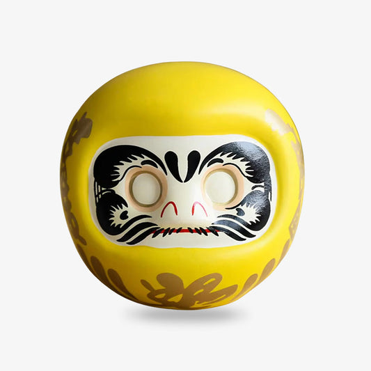 Daruma Jaune Tirelire 11 x 11 cm
