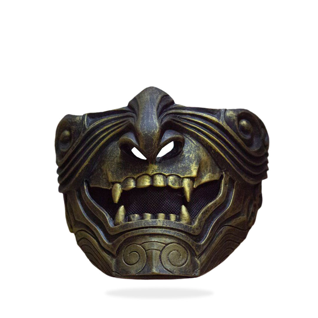 Masque Japonais Demi-Masque Démon Hannya
