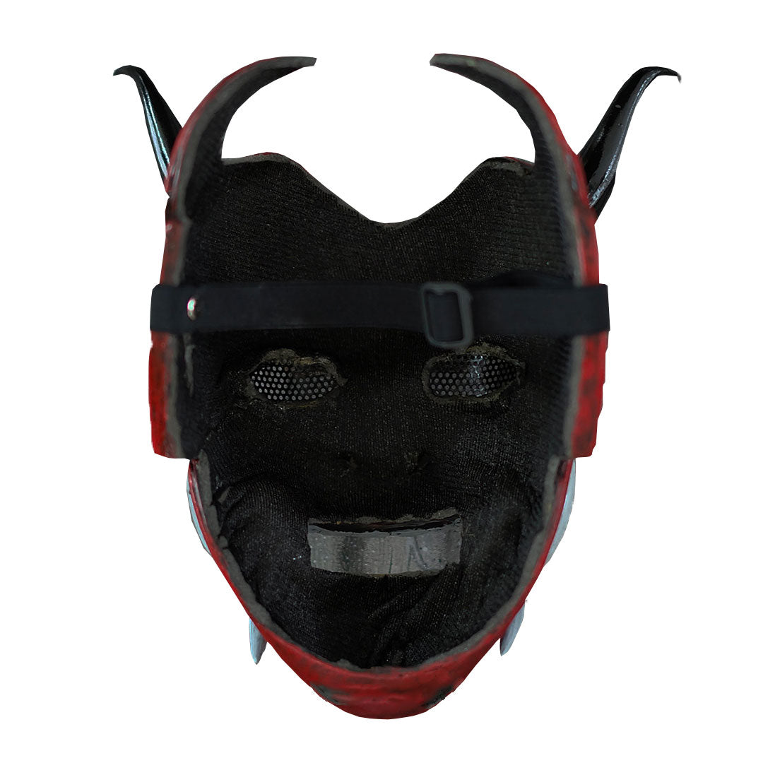 Masque Samouraï Démon Peint par un Artisan
