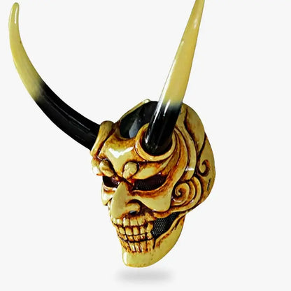 Masque Japonais Démon Oni pour Costume Samouraï