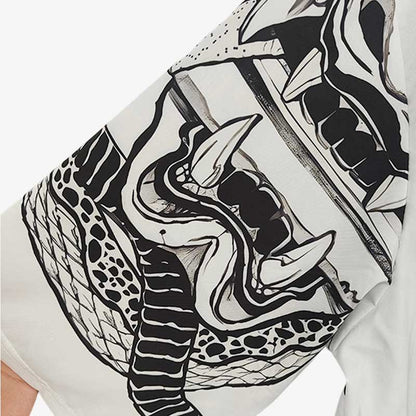 Haori Hannya Coupe Droite Unisexe