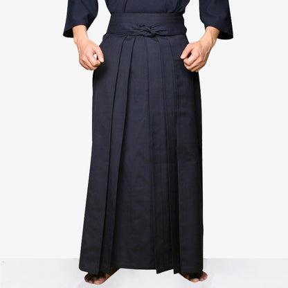 Pantalon Hakama Aikido Bleu Marine