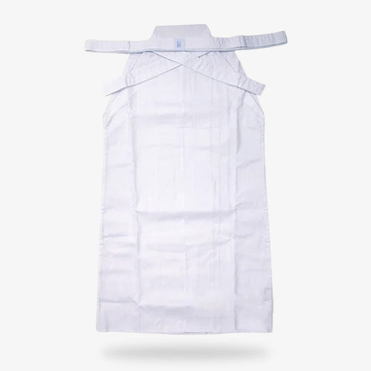 Pantalon Hakama Blanc en Coton Épais