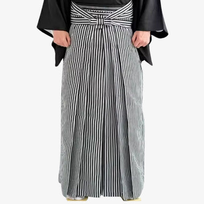 Pantalon Hakama Homme Rayures Verticales