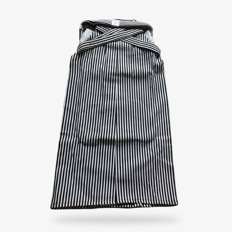 Pantalon Hakama Homme Rayures Verticales