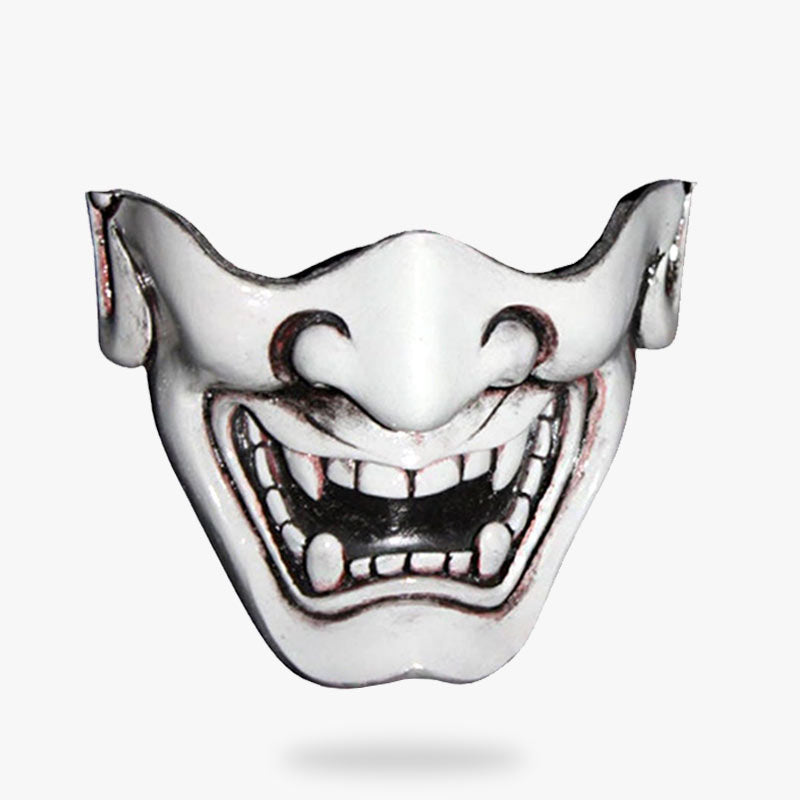 Masque Japonais Demi-Masque Démon Hannya