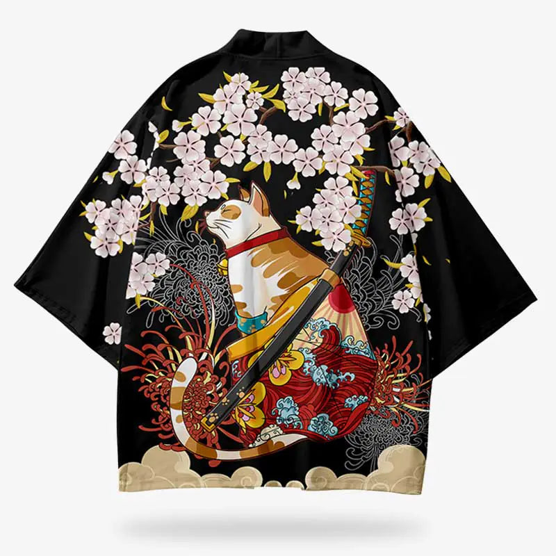 Haori Sakura et Maneki Neko