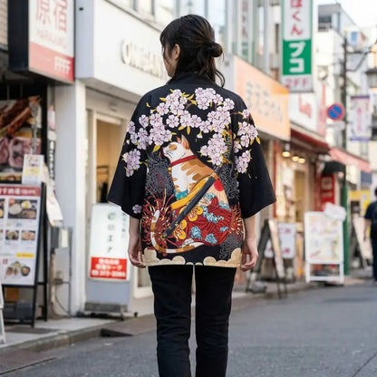 Haori Sakura et Maneki Neko