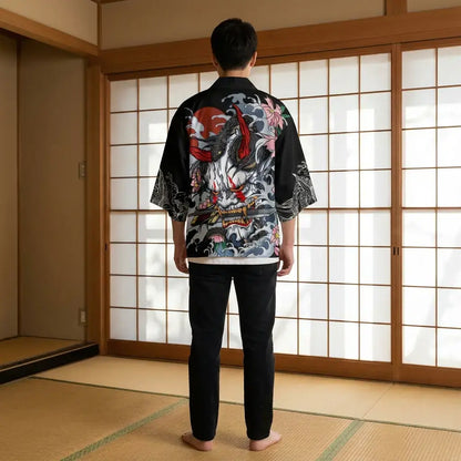 Haori Démon Hannya Imprimé en Sublimation