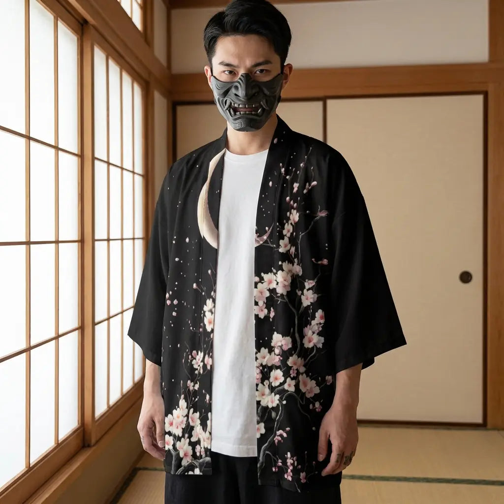 Haori Homme Lune Tsukuyomi