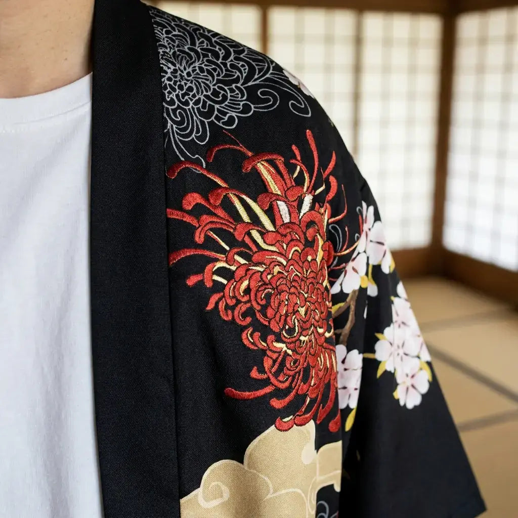 Haori Sakura et Maneki Neko