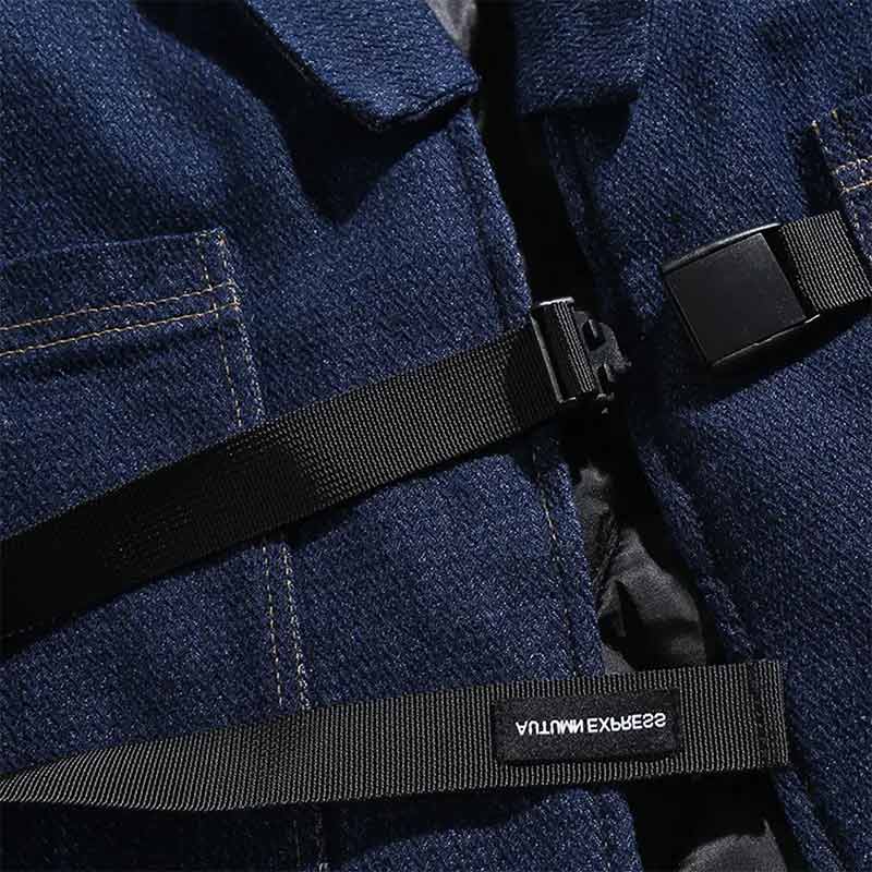 Haori Bleu Indigo en Coton