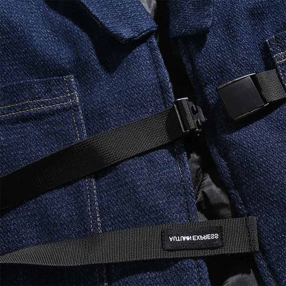 Haori Bleu Indigo en Coton