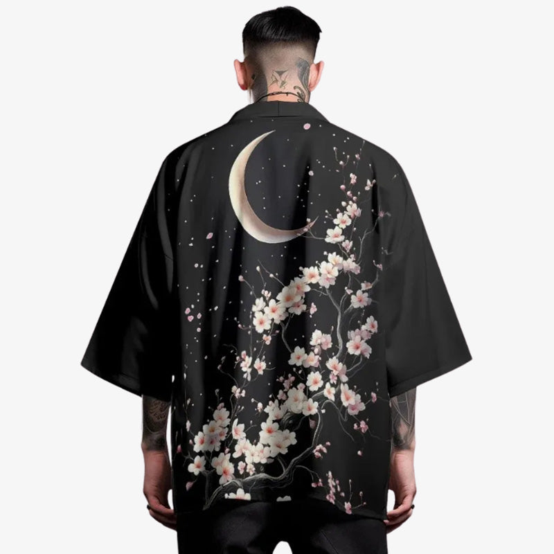 Haori Homme Lune Tsukuyomi