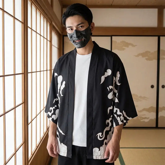 Haori Murasame Femme Samouraï et Tigre
