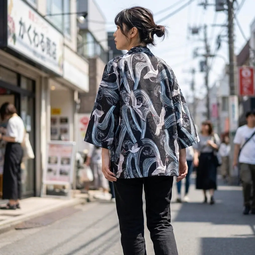 Haori Tsuru et Vagues Nami