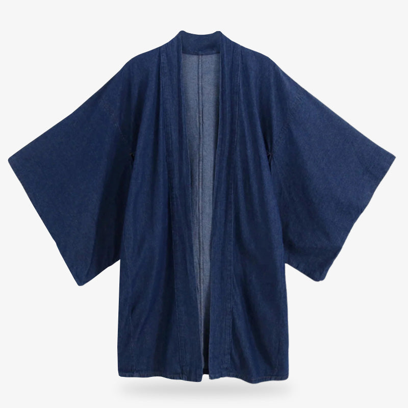 Haori en Jean Denim Style Harajuku