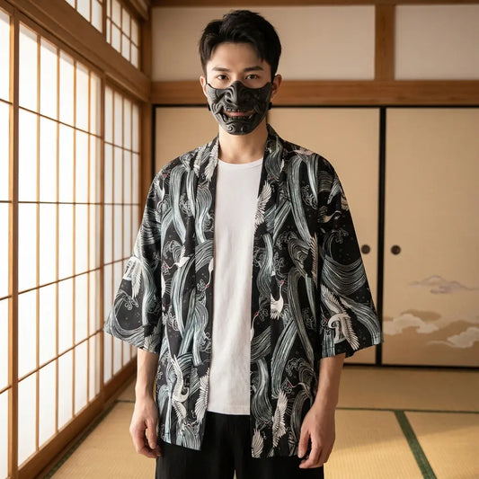Haori Tsuru et Vagues Nami