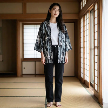 Haori Tsuru et Vagues Nami