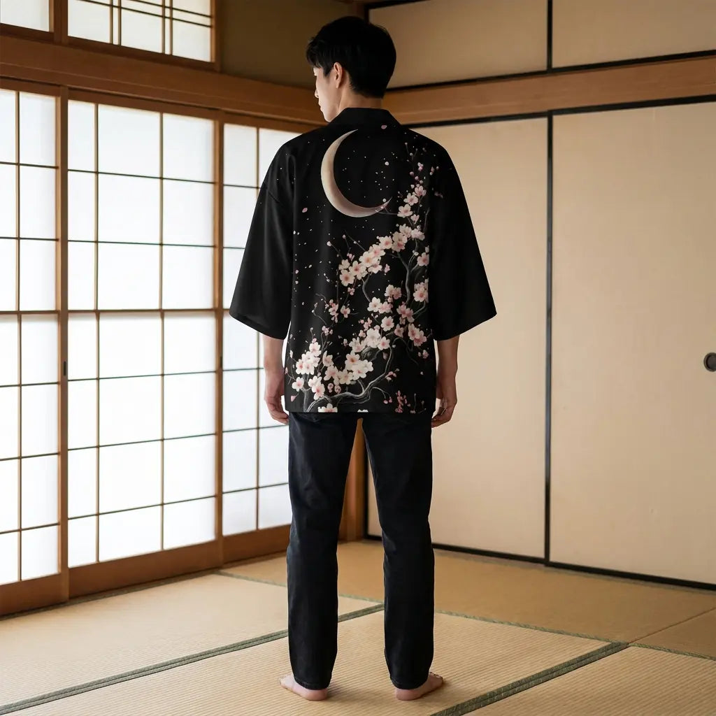 Haori Homme Lune Tsukuyomi