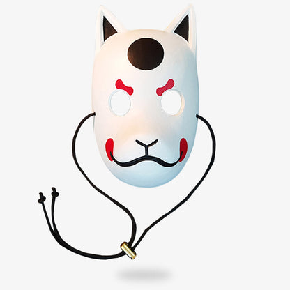 Masque Kitsune Japonais Doublé de Mousse