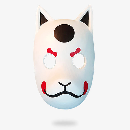 Masque Kitsune Japonais Doublé de Mousse