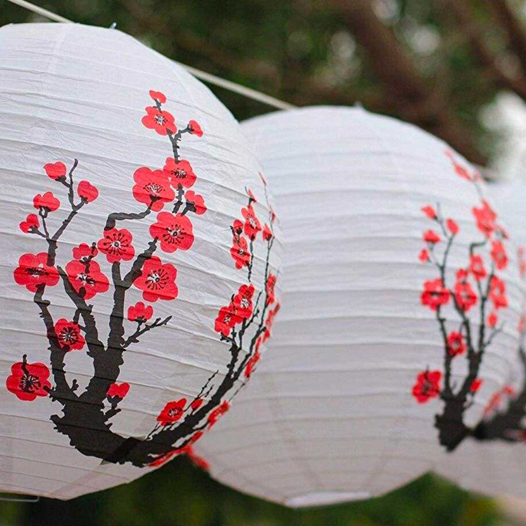 Lanterne Japonaise Chochin Sakura 30 cm