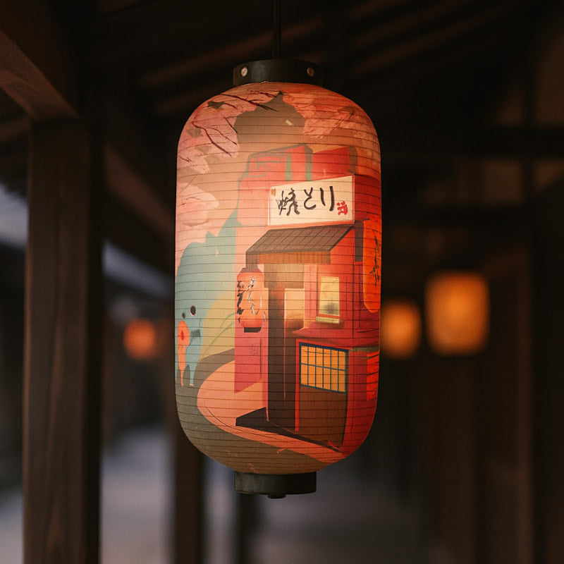 Lanterne Japonaise Old Tokyo Échoppe Yakitori