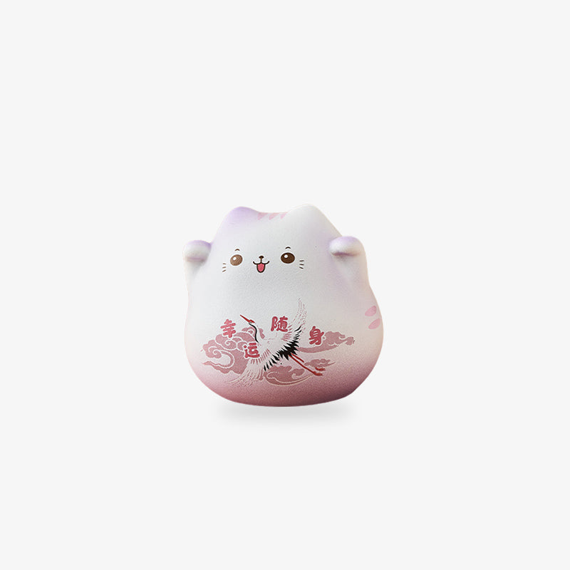 Maneki Neko Figurine en Céramique 4 cm