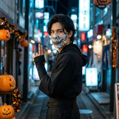 Masque Japonais Shinigami Dieu de la Mort