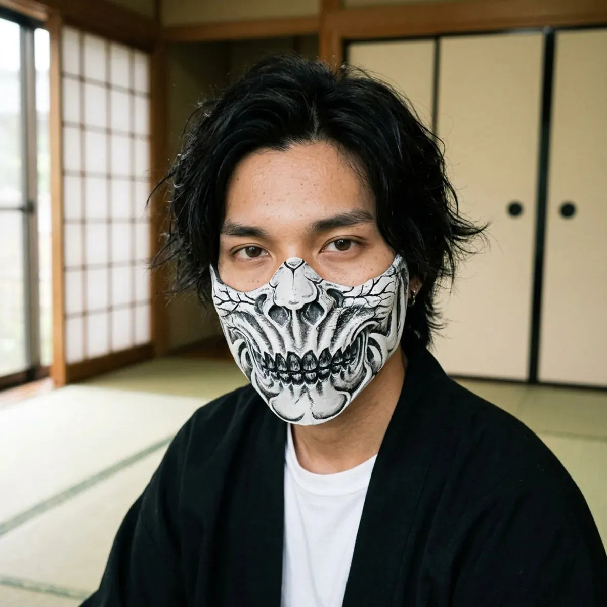 Masque Japonais Shinigami Dieu de la Mort