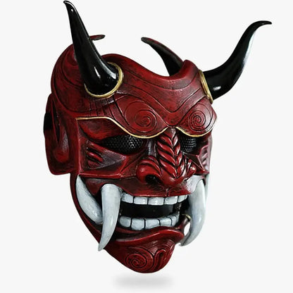 Masque Japonais Démon Hannya en Fibre de Verre